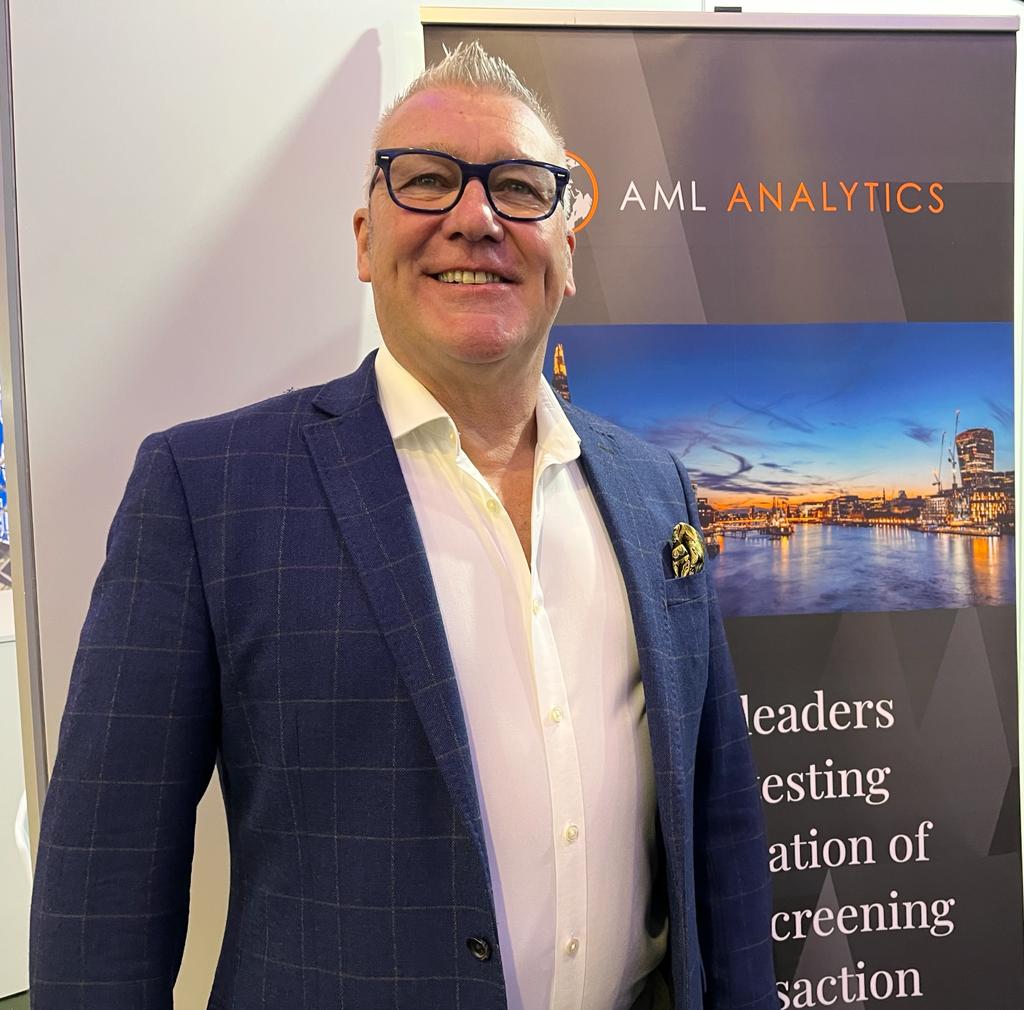 Our Director and Co-Founder Steve Hancock at ACAMS Europe, Dublin.